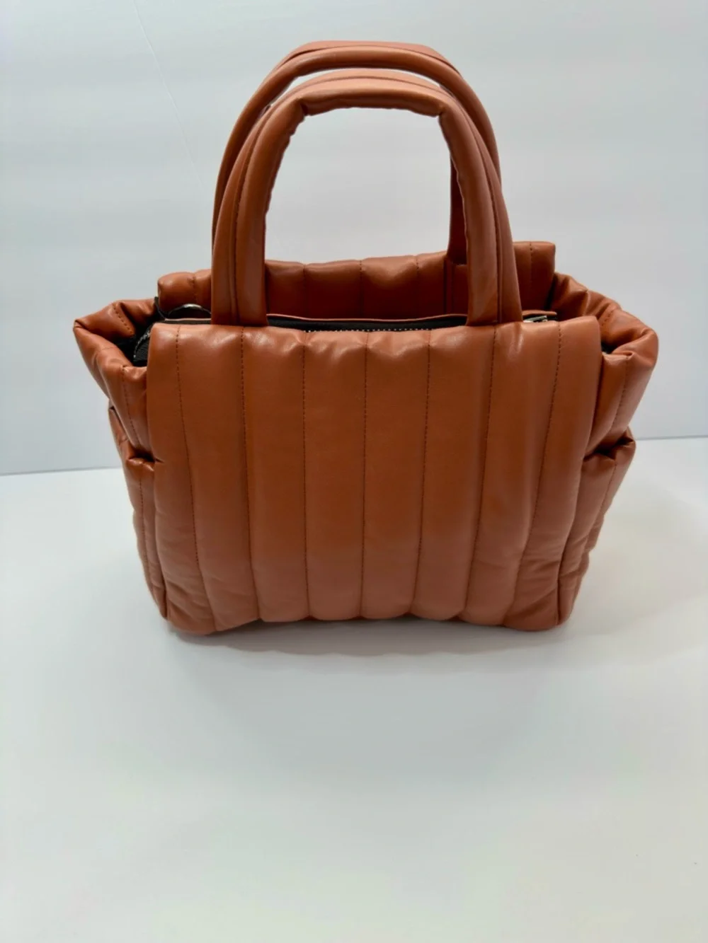 Think Royln Luxe Tote Saddle - Brand New Sealed - NYC Designer Bag”